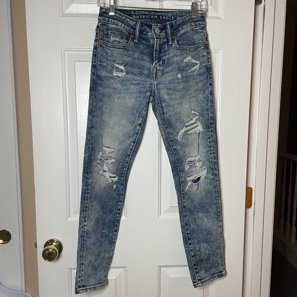 American Eagle Outfitters Denim - American Eagle Ne(X)t Level Airflow Skinny Jeans (26/28)